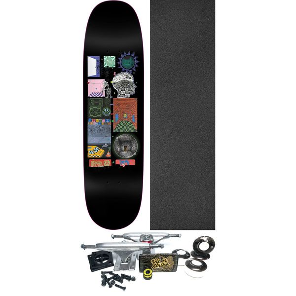 There Skateboards Marbie Miller RGD Overload Skateboard Deck - 8.5" x 32" - Complete Skateboard Bundle